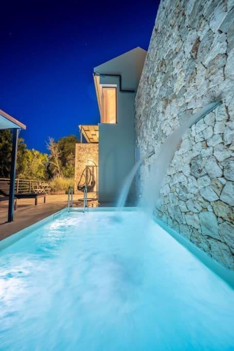 Villa Elisabeth Sea View Private Pool Fiskardo Kefalonia Katsarata Ngoại thất bức ảnh