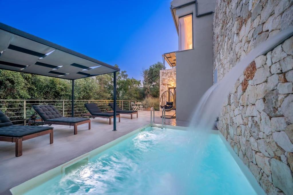Villa Elisabeth Sea View Private Pool Fiskardo Kefalonia Katsarata Ngoại thất bức ảnh
