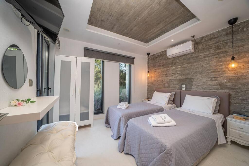 Villa Elisabeth Sea View Private Pool Fiskardo Kefalonia Katsarata Ngoại thất bức ảnh